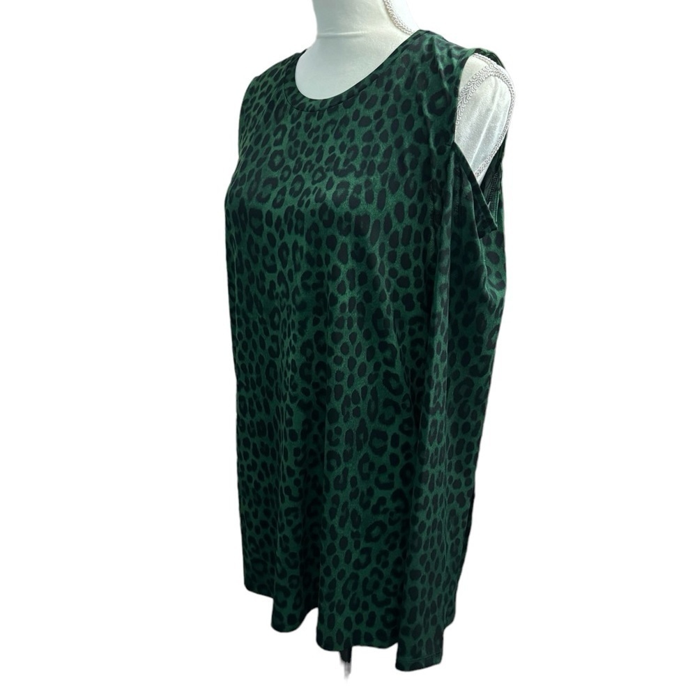 Michael Kors (NWT) Cold Shoulder Top Size XL - Picture 4 of 11